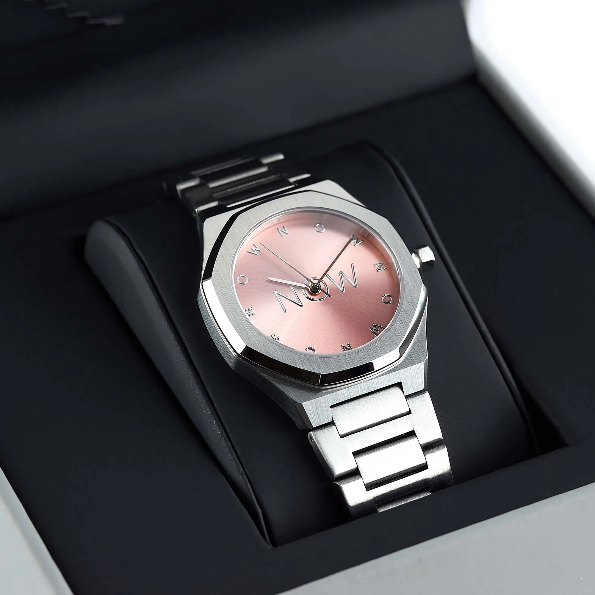 NOW Watch - stainless steel - women's